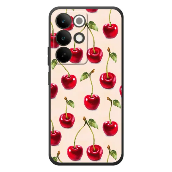 Чохол з принтом «Черешня» для Realme C85