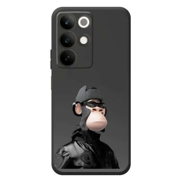 Чохол з принтом «стильна мавпа NFT» для Realme C85