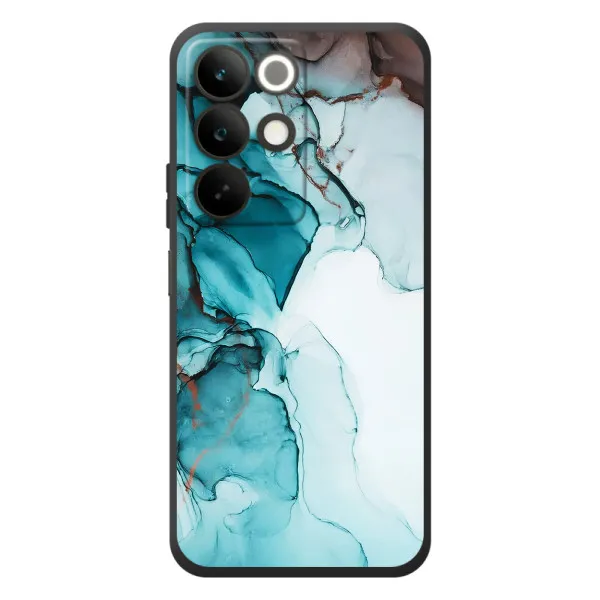 Чохол з принтом «Бірюзовий мрамор» для Realme C85 Чохол з принтом «Бірюзовий мрамор» для Realme C85