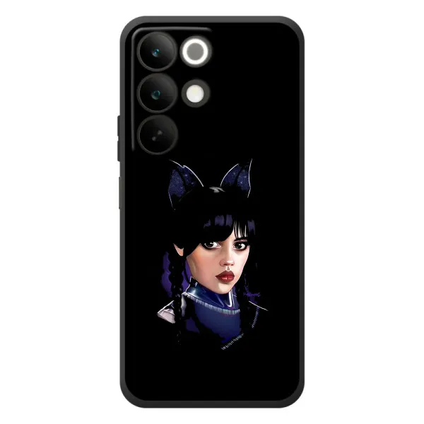 Чохол з принтом «серйозна Венздей» для Realme C85 Чохол з принтом «серйозна Венздей» для Realme C85