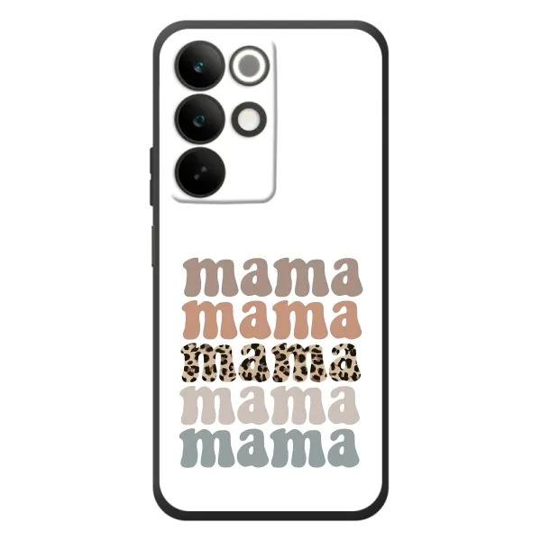 Чехол с принтом «Текстовый коллаж мама» для Realme C85 Чехол с принтом «Текстовый коллаж мама» для Realme C85