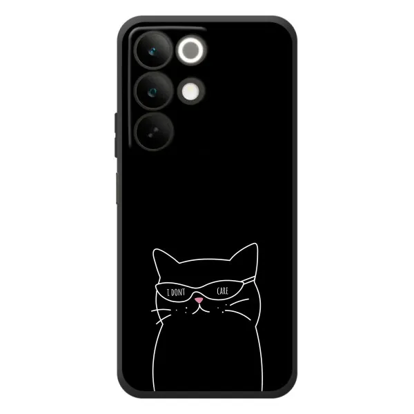 Чохол з принтом «Байдужий кіт» для Realme C85