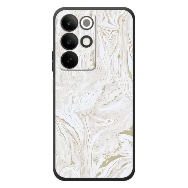 Чохол з принтом «Білий мрамор» для Realme C85