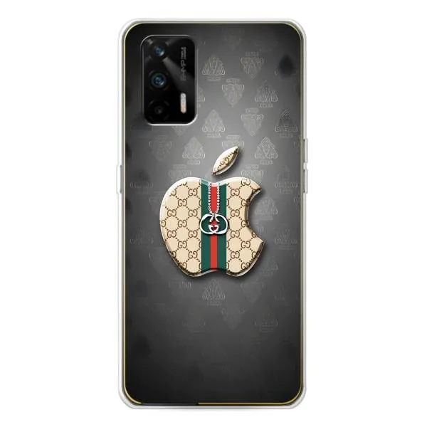 Чехол с принтом «Apple gucci» для Realme GT 5G