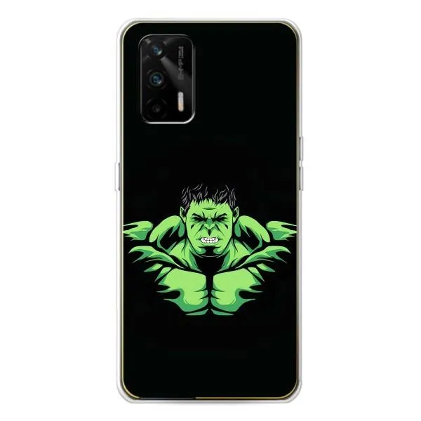 Чохол з принтом «Зелений Халк» для Realme GT 5G Чохол з принтом «Зелений Халк» для Realme GT 5G