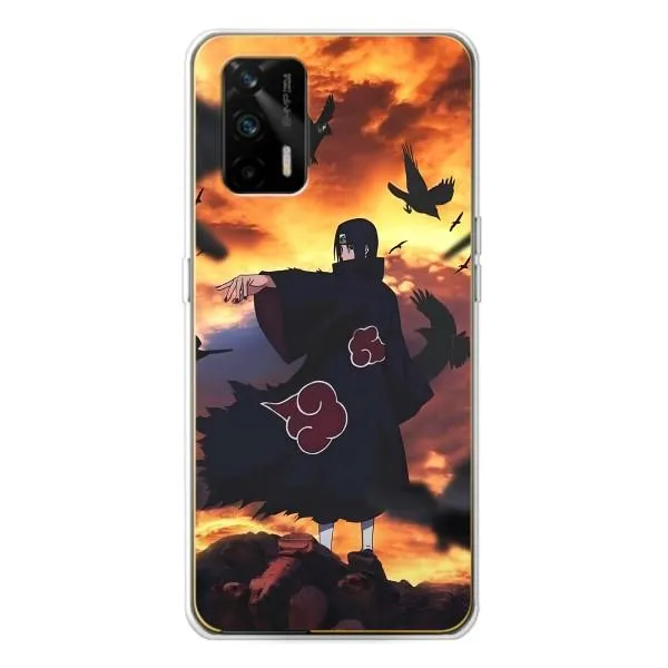 Чехол с принтом «Итачи с воронами» для Realme GT 5G