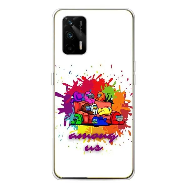 Чехол с принтом «Яркий АмонгАс» для Realme GT 5G