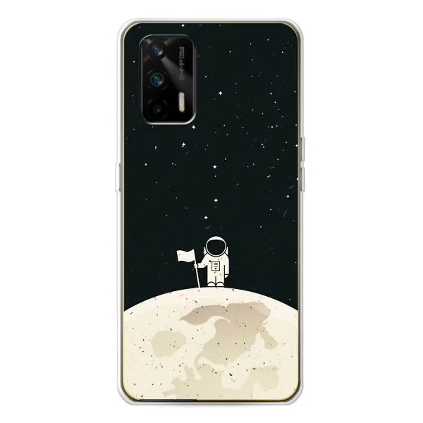 Чехол с принтом «На луне» для Realme GT 5G
