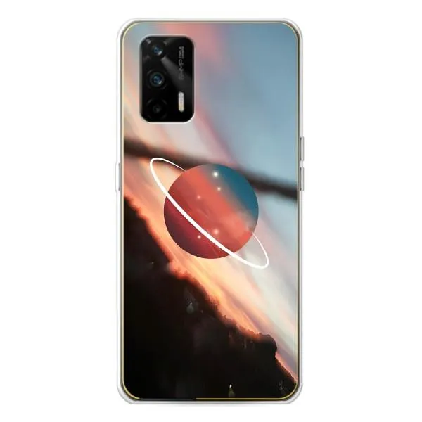 Чехол с принтом «Сатурн» для Realme GT 5G