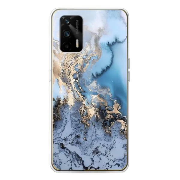 Чехол с принтом «Нежный мрамор» для Realme GT 5G