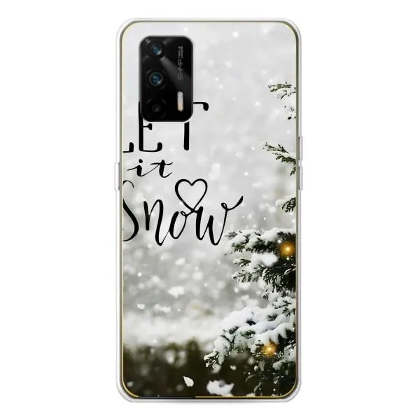 Чехол с принтом «Let it snow» для Realme GT 5G
