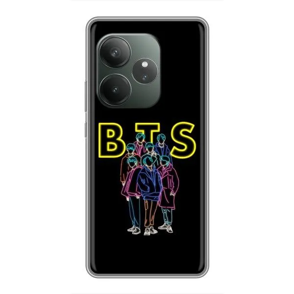 Чехол с принтом «BTS стайл» для Realme GT 6