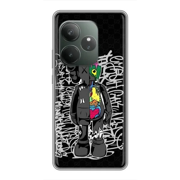 Чехол с принтом «Стиль Bearbrick» для Realme GT 6