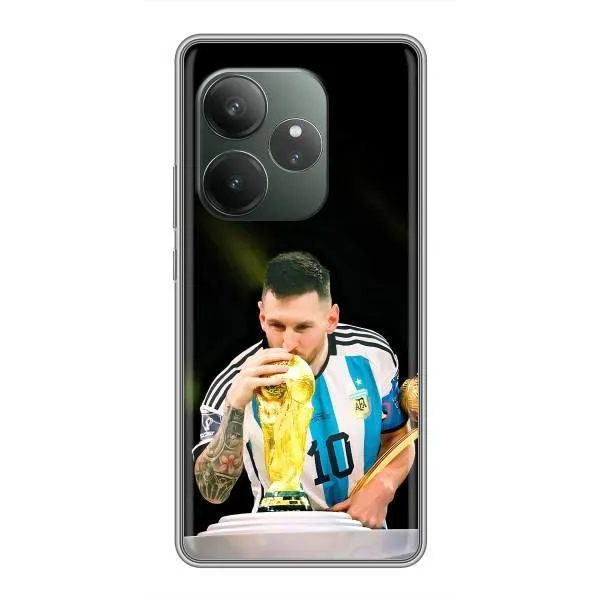 Чохол з принтом «Кубок Мессі» для Realme GT 6