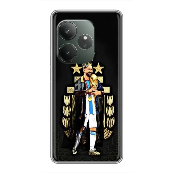 Чохол з принтом «Мессі Король» для Realme GT 6