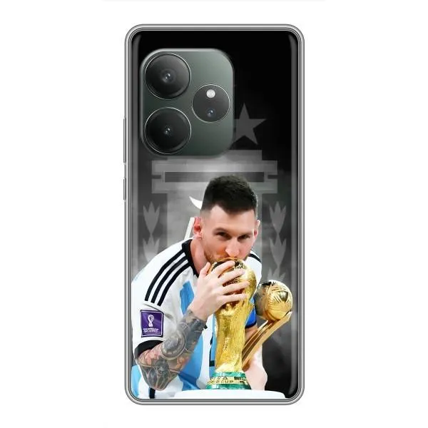 Чохол з принтом «Мессі Чемпіон» для Realme GT 6