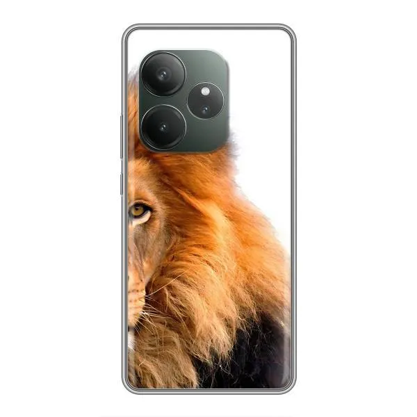 Чохол з принтом «Лев грива» для Realme GT 6