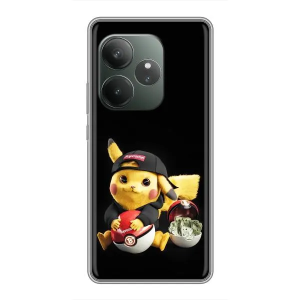 Чехол с принтом «Пикачу» для Realme GT 6