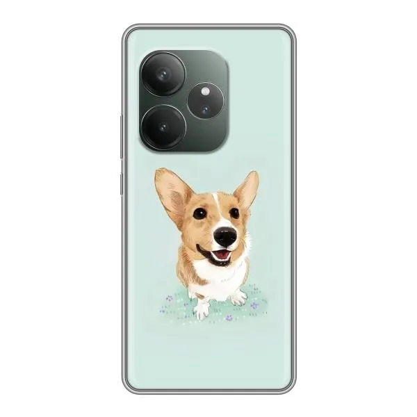 Чохол з принтом «Коргі» для Realme GT 6