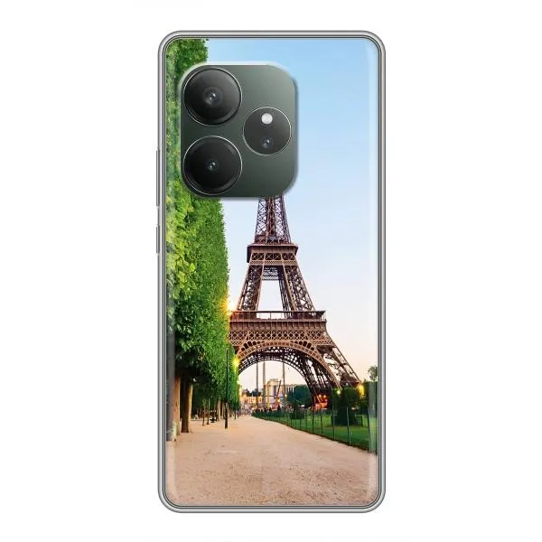 Чехол с принтом «Дорога в Париж» для Realme GT 6