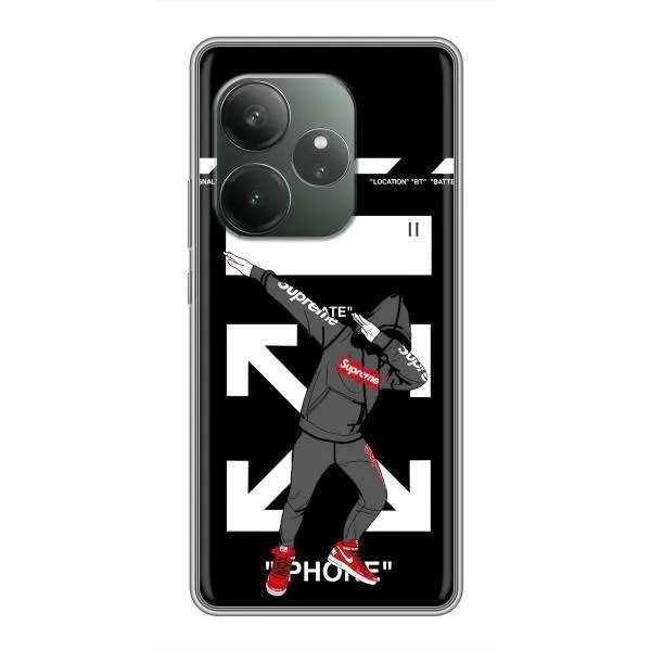 Чехол с принтом «Суприм» для Realme GT 6