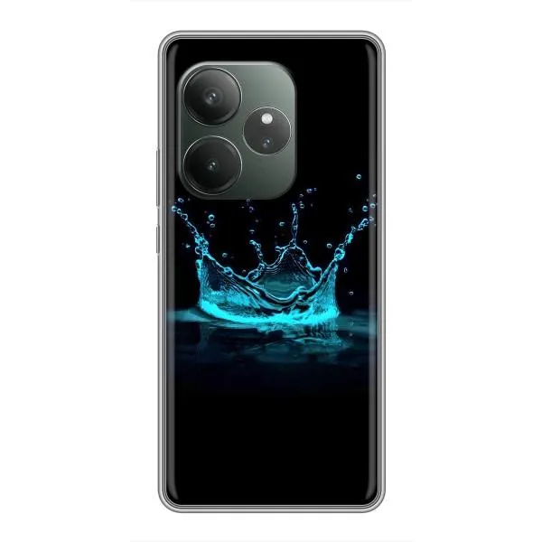 Чехол с принтом «Капля короны» для Realme GT 6