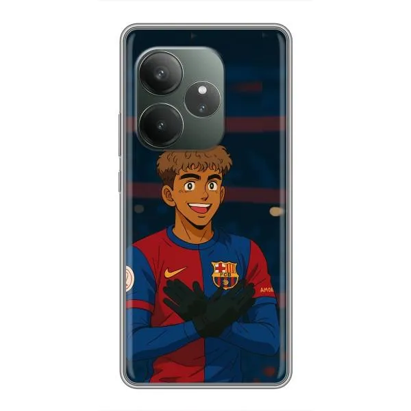 Чохол з принтом «Футболіст Ямаль» для Realme GT 6 Чохол з принтом «Футболіст Ямаль» для Realme GT 6