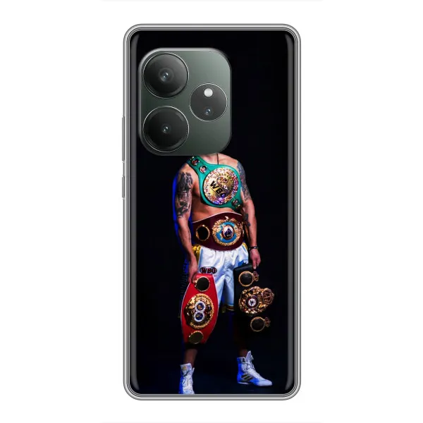 Чехол с принтом «Усик с поясами» для Realme GT 6 Чехол с принтом «Усик с поясами» для Realme GT 6