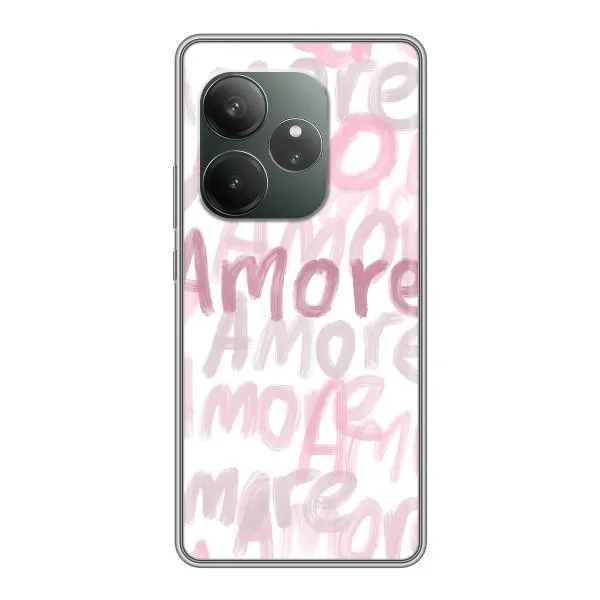 Чехол с принтом «Аморе любовь» для Realme GT 6