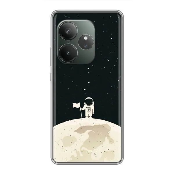 Чехол с принтом «На луне» для Realme GT 6 Чехол с принтом «На луне» для Realme GT 6