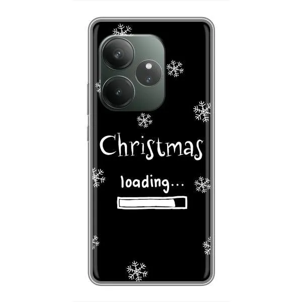 Чохол з принтом «Christmas loading» для Realme GT 6
