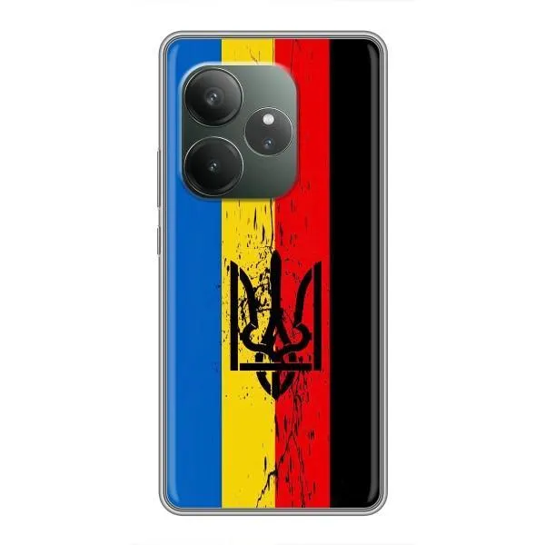 Чехол с принтом «Флаг УПА» для Realme GT 6 Чехол с принтом «Флаг УПА» для Realme GT 6