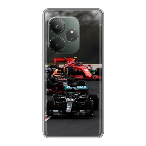 Чохол з принтом «Гонка Формула 1» для Realme GT 6T
