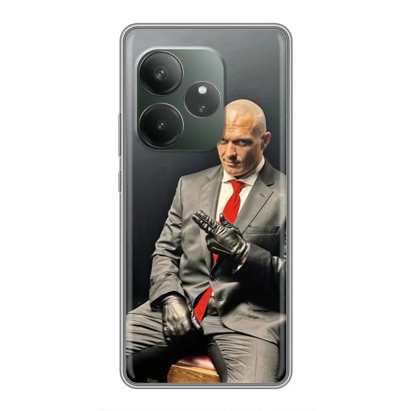 Чохол з принтом «Усик Hitman» для Realme GT 6T