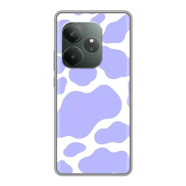 Чехол с принтом «Фиолетова Буренка» для Realme GT 6T