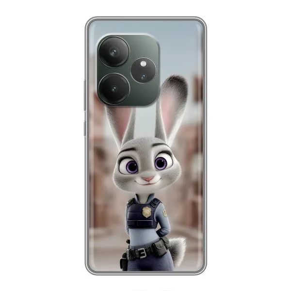 Чохол з принтом «Офіцер Джуді Гопс» для Realme GT 6T Чохол з принтом «Офіцер Джуді Гопс» для Realme GT 6T