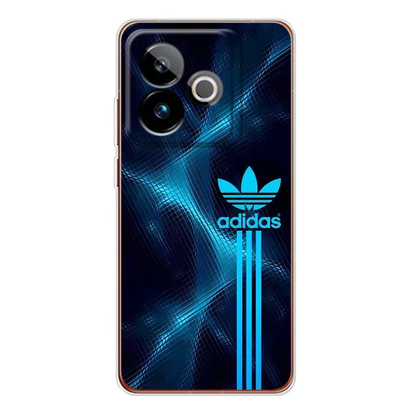 Чехол с принтом «Синий Адидас» для Realme GT 7 Чехол с принтом «Синий Адидас» для Realme GT 7