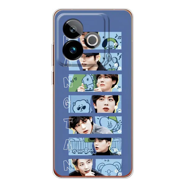 Чехол с принтом «Bangtan» для Realme GT 7