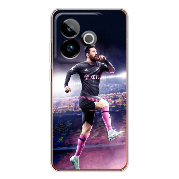 Чехол с принтом «Кинг Месси» для Realme GT 7 Чехол с принтом «Кинг Месси» для Realme GT 7