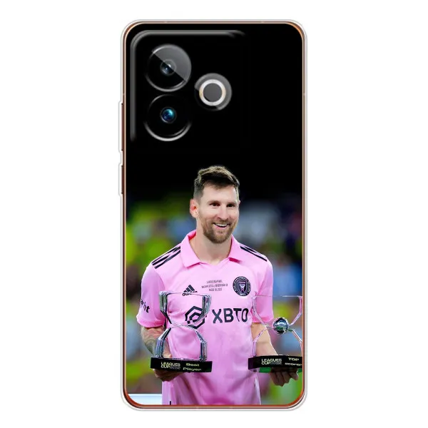 Чехол с принтом «Кубки Месси» для Realme GT 7 Чехол с принтом «Кубки Месси» для Realme GT 7