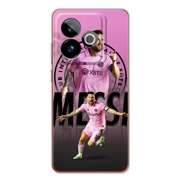 Чехол с принтом «Messi Miami» для Realme GT 7 Чехол с принтом «Messi Miami» для Realme GT 7