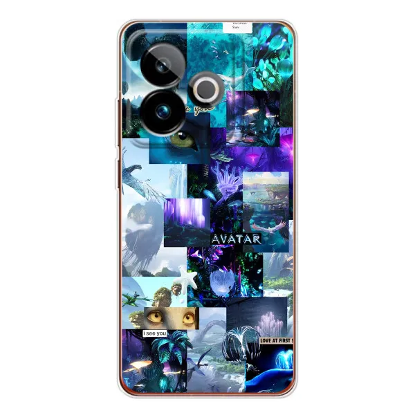 Чехол с принтом «коллаж Аватар» для Realme GT 7