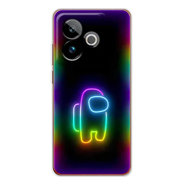 Чехол с принтом «Яркий скин» для Realme GT 7