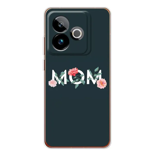 Чехол с принтом «Mom дизайн» для Realme GT 7