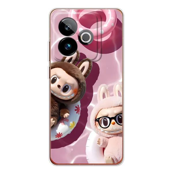 Чехол с принтом «Игрушка Лабубу» для Realme GT 7 Чехол с принтом «Игрушка Лабубу» для Realme GT 7