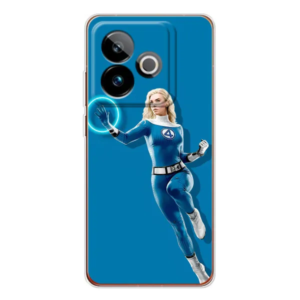 Чехол с принтом «Сью Сторм полет» для Realme GT 7