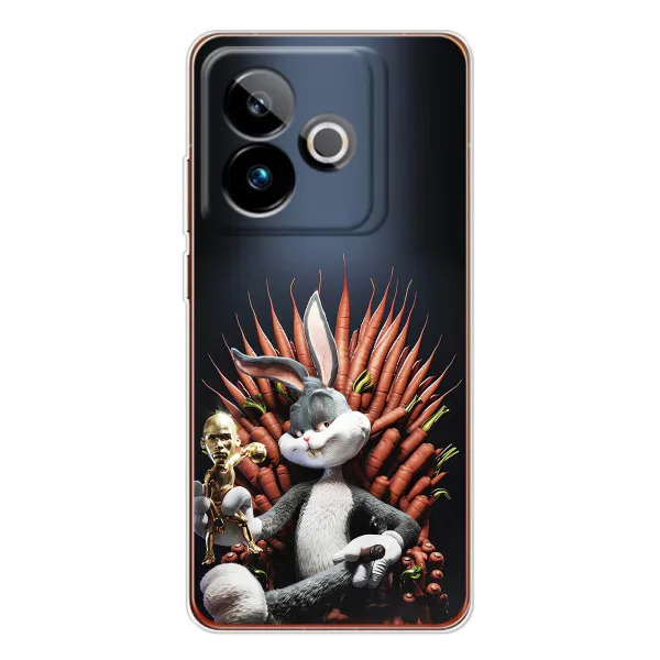 Чехол с принтом «Король Кролик» для Realme GT 7