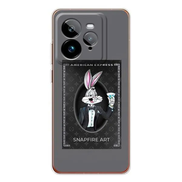 Чохол з принтом «Бакс Бані LV» для Realme GT 7Pro