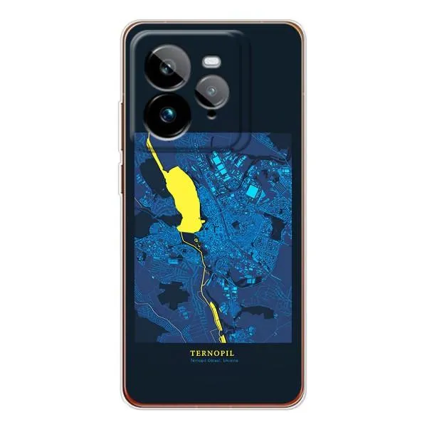 Чехол с принтом «Тернополь» для Realme GT 7Pro