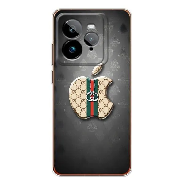 Чехол с принтом «Apple gucci» для Realme GT 7Pro Чехол с принтом «Apple gucci» для Realme GT 7Pro